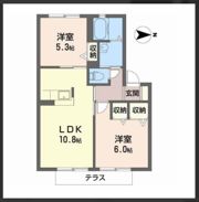 ファミ－ユ東貝塚の間取り画像