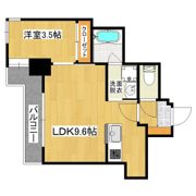 フロンティア加治屋の間取り画像