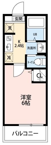 ヒルズ五香の間取り画像