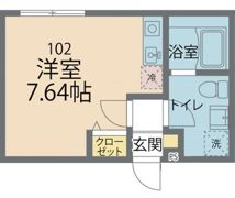 カインドネス立川錦町B棟の間取り画像