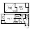 アルバーノ鳥羽見Raffinatoの間取り画像