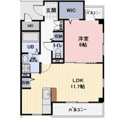 ディアコートの間取り画像