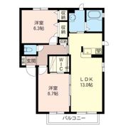 アドニスAの間取り画像