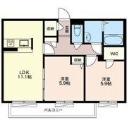 アルビレオBの間取り画像