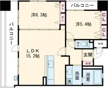 グラジオ元町プレミアムの間取り画像