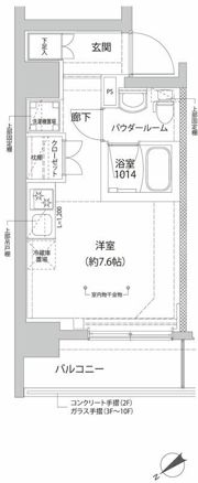 RELUXIA横濱反町の間取り画像