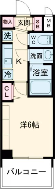 プレサンス大正エミナンスの間取り画像