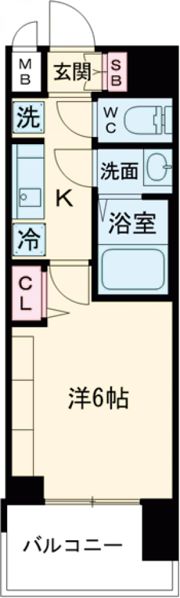 プレサンス大正エミナンスの間取り画像