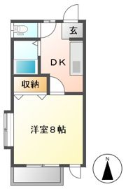 ハイツ・ラベンダーの間取り画像