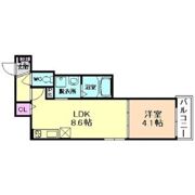 リスブラン放出の間取り画像