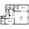 CIEL北11条(シエル)の間取り画像
