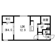 CIEL北11条(シエル)の間取り画像