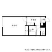 Palais deux清田一条(パレス ドゥ清田一条)の間取り画像