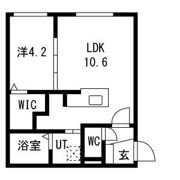 Premier ist Nakanoshima(プレミアイスト)の間取り画像