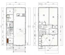 国立市谷保戸建の間取り画像