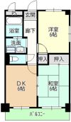ハピネス光の間取り画像