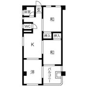 アヴィオン岐阜の間取り画像