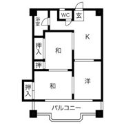 アヴィオン岐阜の間取り画像