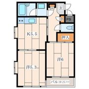 メゾナムールの間取り画像