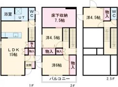 MW平松4丁目 A棟の間取り画像