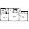 ソレイユ平岸の間取り画像