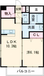 ベリエⅢの間取り画像