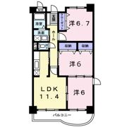 クラールの間取り画像