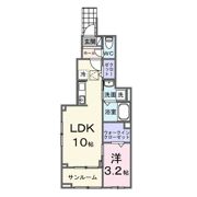 グラースフルールの間取り画像