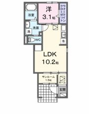 ヴォーグⅠの間取り画像