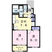 ルミエール Gの間取り画像