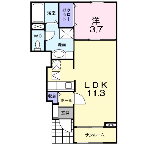 間取図