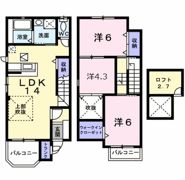グリーンヒルの間取り画像