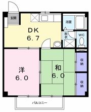 ファミ－ルみやまえの間取り画像