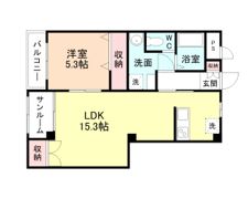 ネオサイト・タカムラ A棟の間取り画像