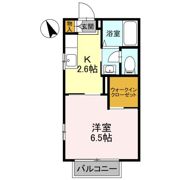 メゾン寿 Cの間取り画像