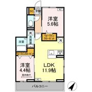 (仮称)D-Paina 笹下の間取り画像