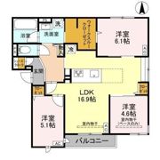 Le・Bois（ル・ボワ）の間取り画像