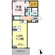 ヴィラH＆Hの間取り画像
