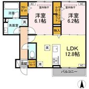 カーサ カンナの間取り画像