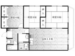 ベルガ徳力新町の間取り画像