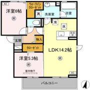 ル・シュマンの間取り画像