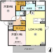 ル・シュマンの間取り画像