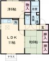 エスポワール A棟の間取り画像