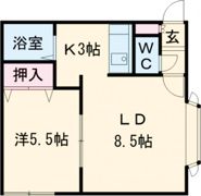 ノーシスAの間取り画像