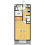 オプティマス医大南の間取り画像
