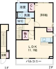 ダンデライオンヒル Ⅱの間取り画像