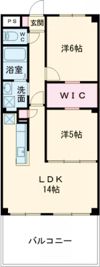 リバーサイドの間取り画像