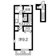 ヴィラ セレッソB棟の間取り画像