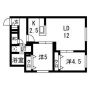 asunto(アスント)の間取り画像