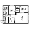 asunto(アスント)の間取り画像